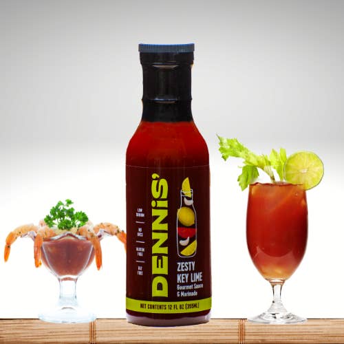 Reva Foods, LLC - Wholesale Sauce - Dennis' Zesty Key Lime Gourmet Sauce & Marinade2