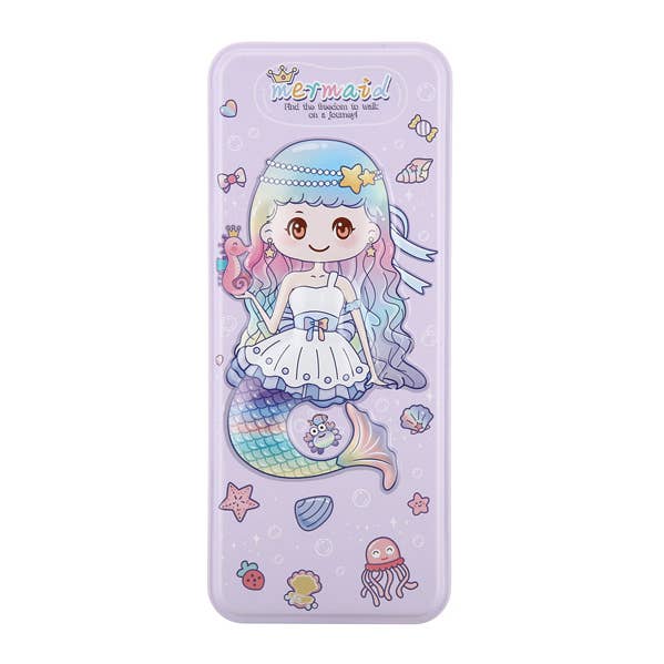 Conjunto de 2 Estojos de Lápis Sortidos para Crianças SEREIA por atacado de Nima Accessories Inc