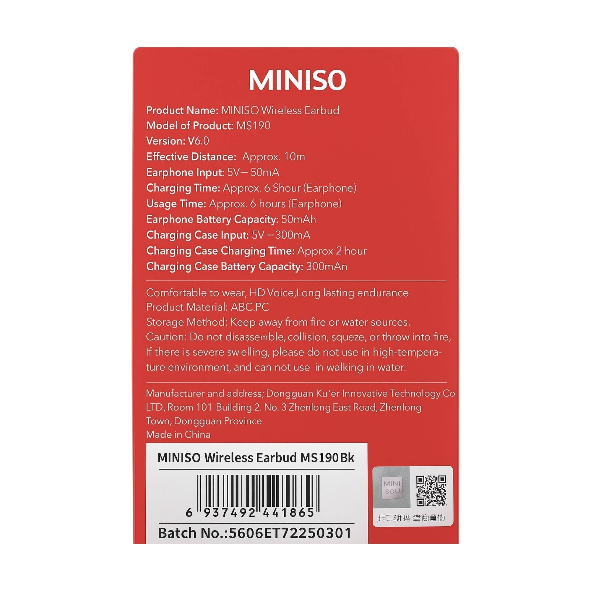 Mighty Wireless - Wholesale Koptelefoons - Miniso Draadloze Oordopjes Open Oor Langdurige Uithoudingsvermogen4