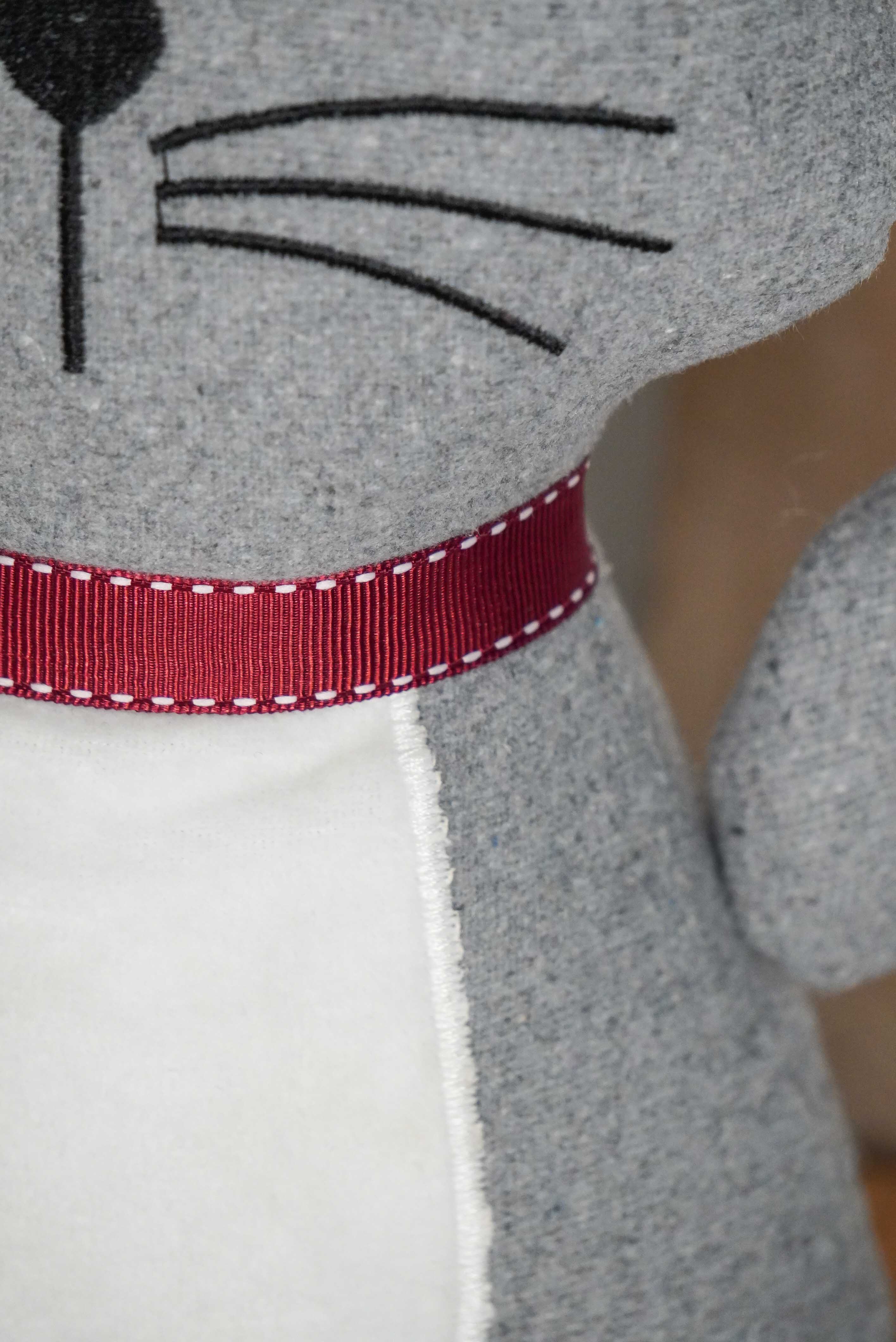 Isabelle Rose - Wholesale Deurstopper - Grijze katten deurstopper 28 cm Isabelle Rose1