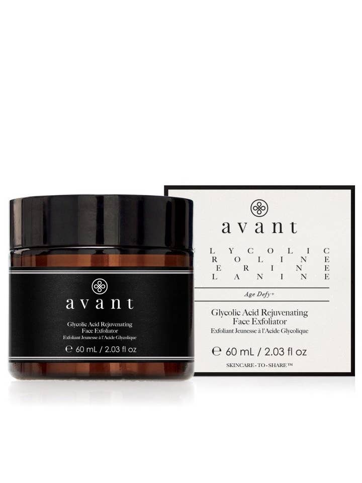 Verjüngendes Gesichtspeeling mit Glykolsäure für den Großhandel von Avant Skincare