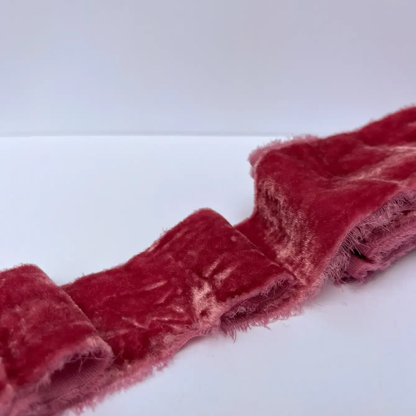 Trim & Twine - Wholesale Ribbon - Gift Wrapping - Boxed 2" Raw Edge Velvet Ribbon - 33 Colors 24