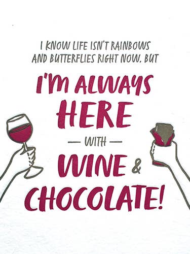 Wein und Schokolade für den Großhandel von Good Paper