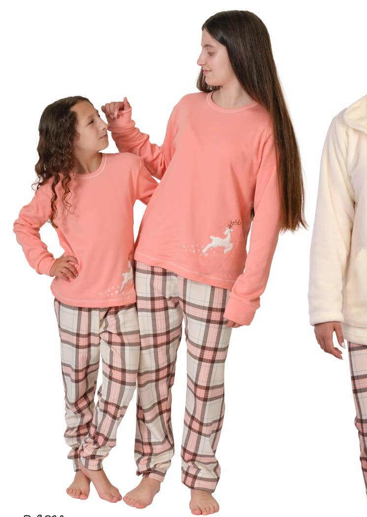 Marbil - Wholesale Sleepwear Set - Women's - Women's reindeer pajamas0