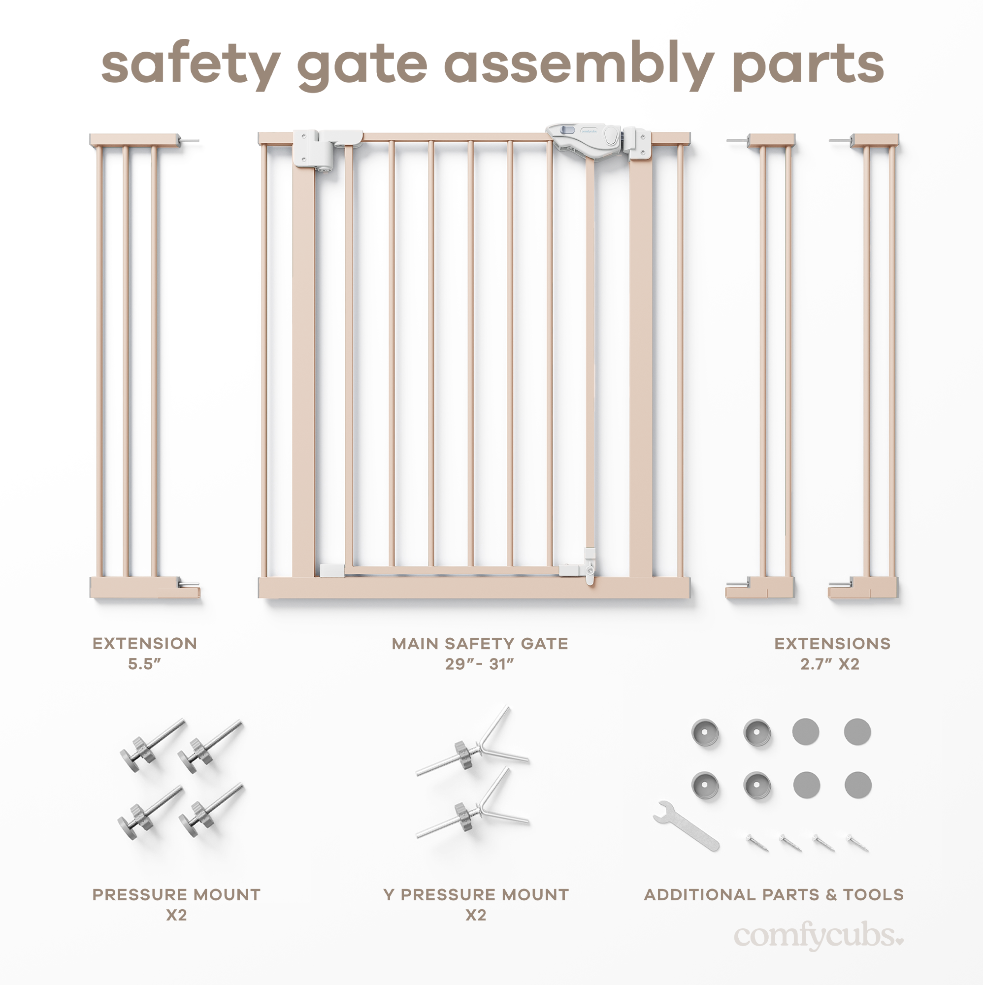 Comfy Cubs - Wholesale Pet Folding Gate - Dog - Baby Safety Gate by Comfy Cubs13