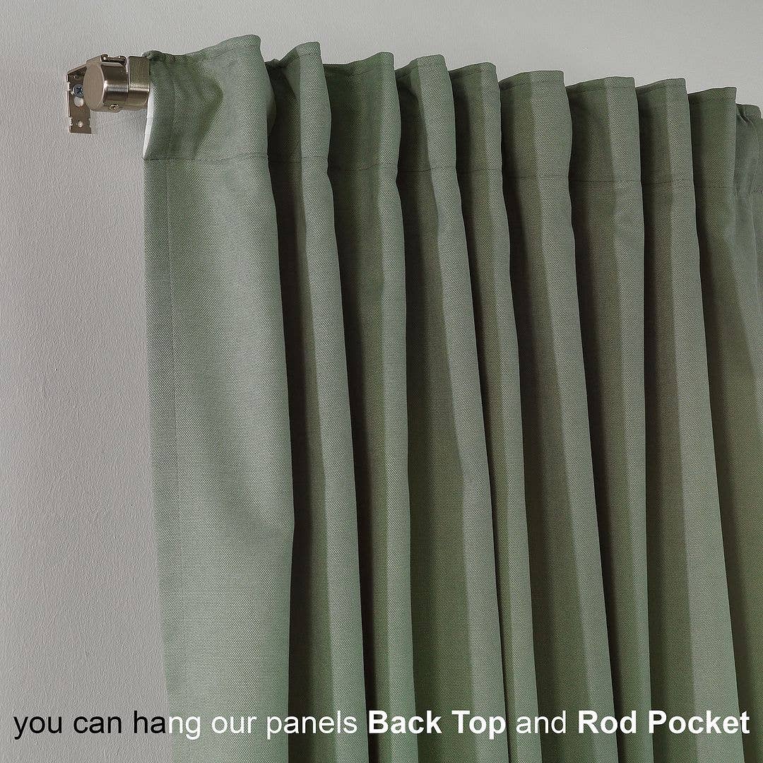 Bes Home Design - Wholesale Curtain - 100" Wide & Extra Long Matte Decorative Custom Size Curtain53