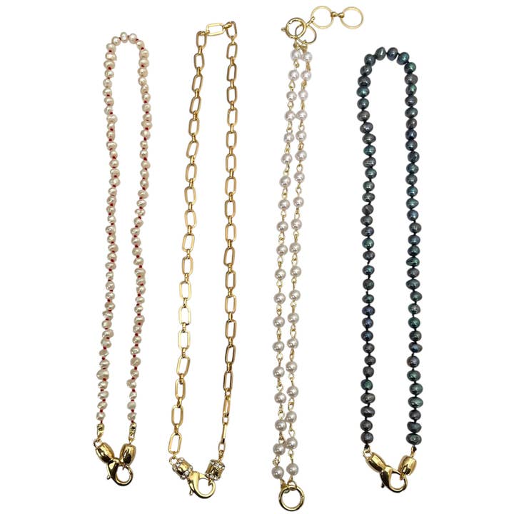 Charm Holder Necklace Bundle for wholesale by The Sage Vintage