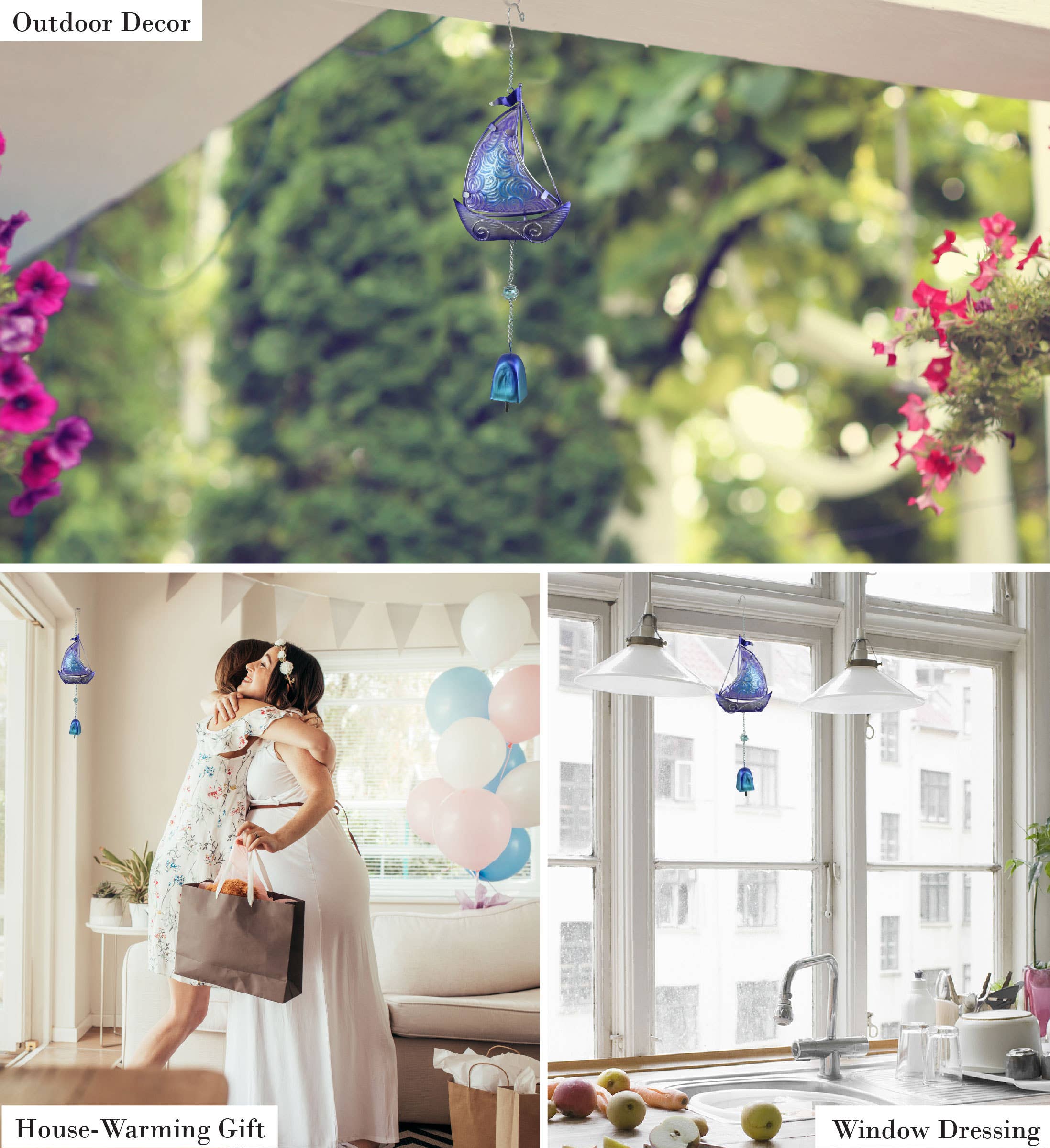 Cota Global - Wholesale Wind Chime - Wind Chime - Boat2