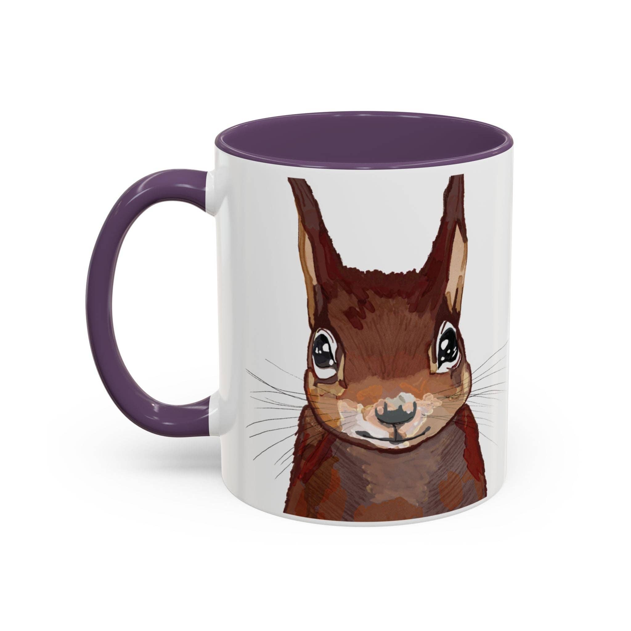 Blue Cava - Wholesale Coffee Mug - Squirrel Two Tone Coffee Mugs (11oz & 15oz)34