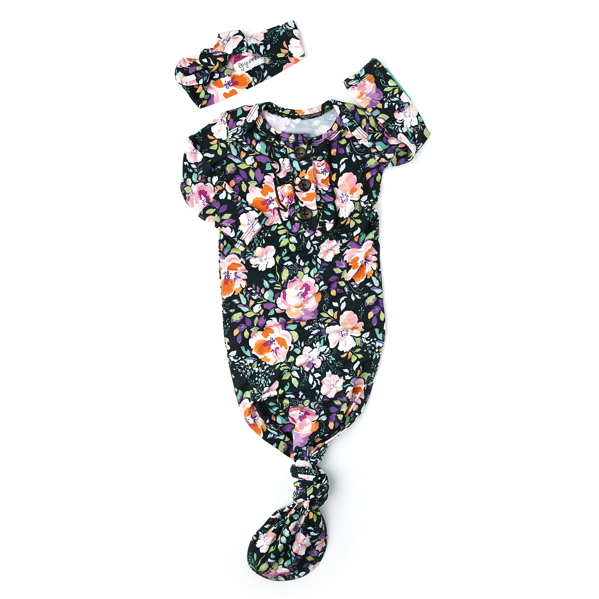 floral baby gowns