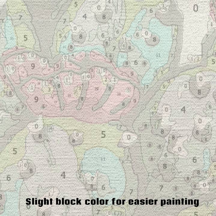 Heather Freitas - Wholesale DIY Craft Kit - Prickly Pear - Paint by Numbers Kit1