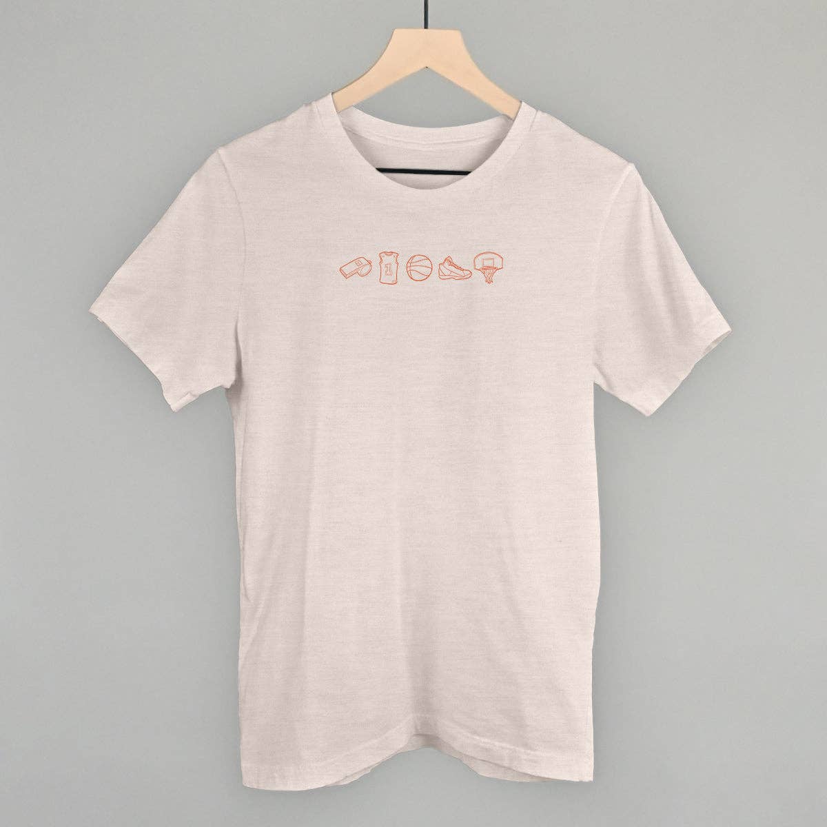 Ivy + Cloth - Vente Sweat-shirt à imprimés – femme - Gribouillis d'icônes de basketball0