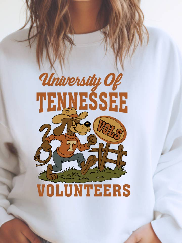 Kiki's Boutique - Wholesale Graphic Sweatshirt - Women's - University of Tennessee VOLS Tee or Sweatshirt