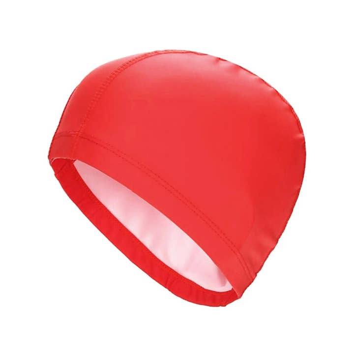 Swimcore - Vente Bonnet de bain – unisexe - Bonnet de bain unisexe | Bonnet de bain en tissu PU | Taille unique2