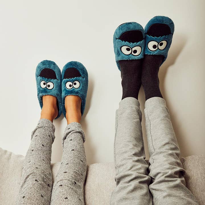 Marpen Slippers - Wholesale Slippers - Unisex - Blue Monster Slippers