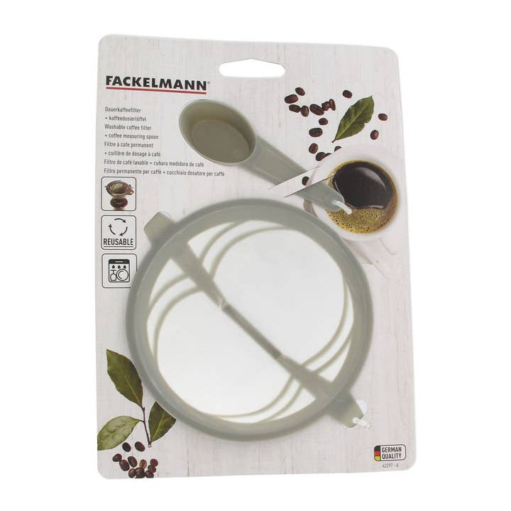 Zenker – wholesale Kaffefilter – Återanvändbart kaffefilter T4 med doseringssked Fackelmann