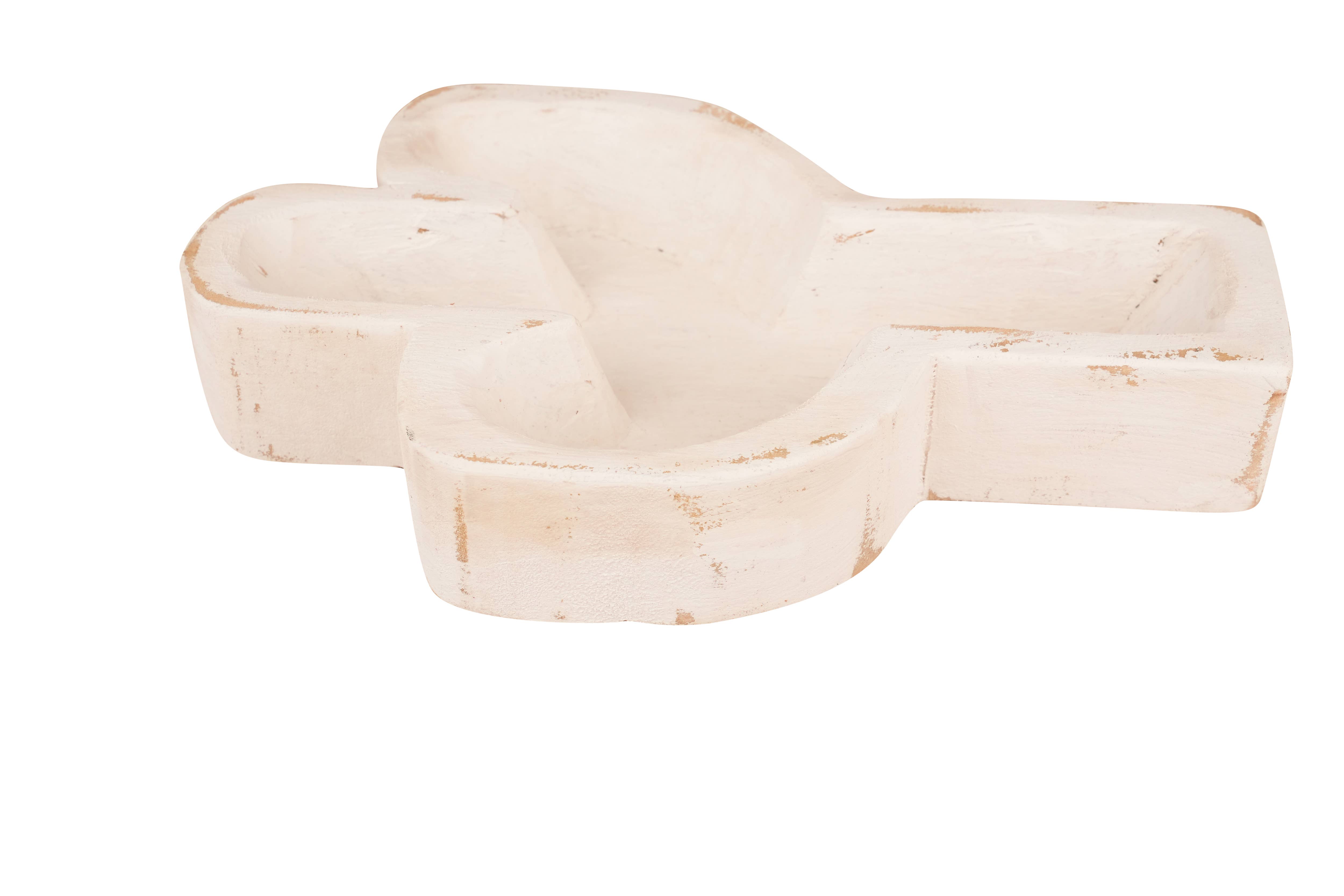 My Amigos Imports - Wholesale Candle Holder - Mini Cactus Bowl-7 x 12-Carved-Candle Ready-Mini Cactus7