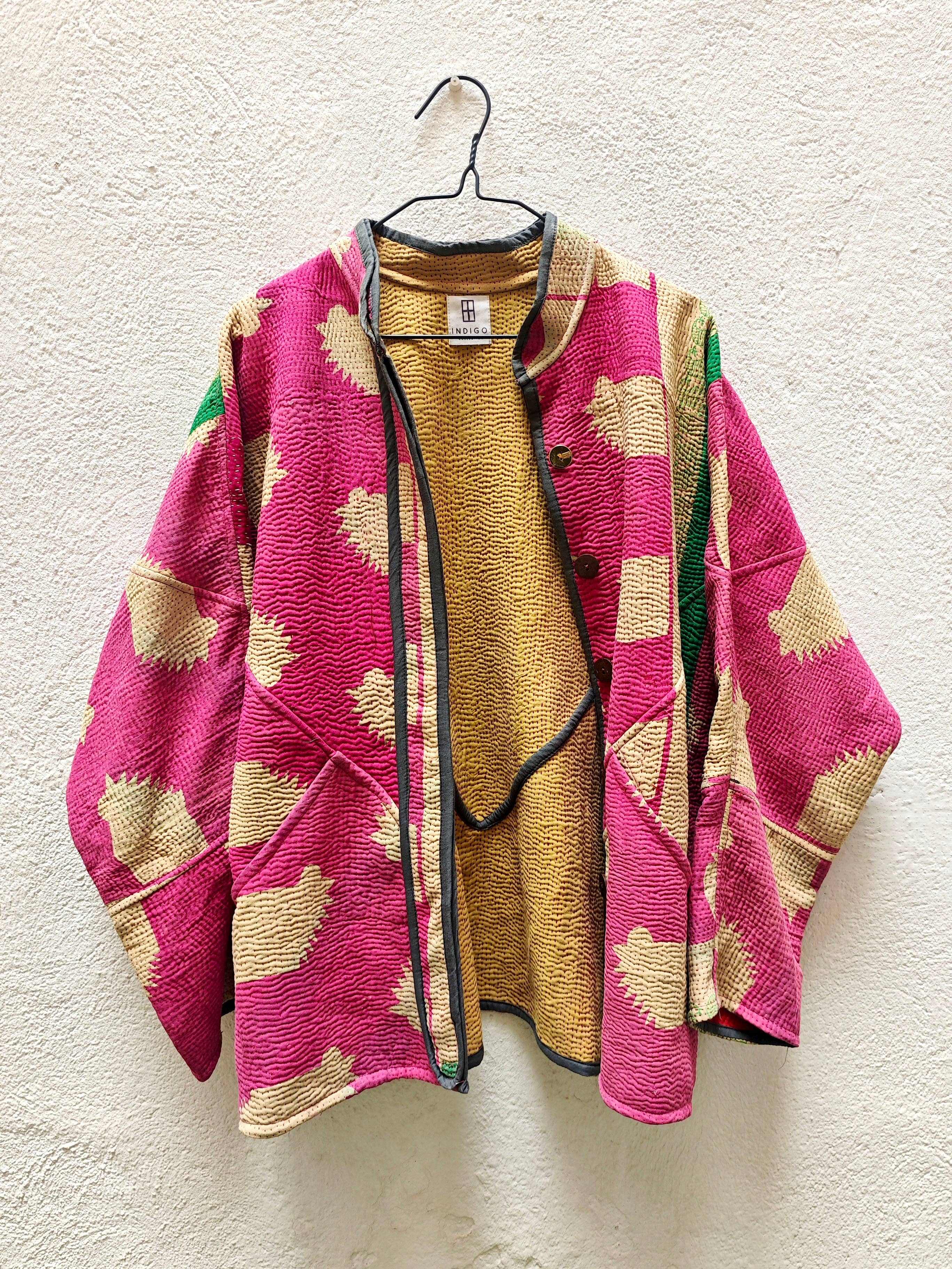 Indigo Collection - Wholesale Jacket - Women's - VINTAGE KANTHA JACKETS29