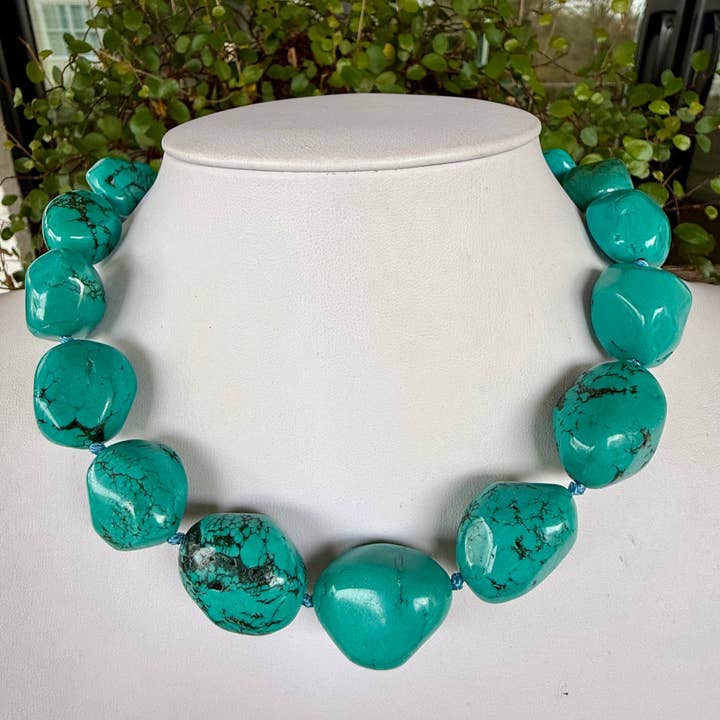 Turkos halsband för wholesale av Allie Beads