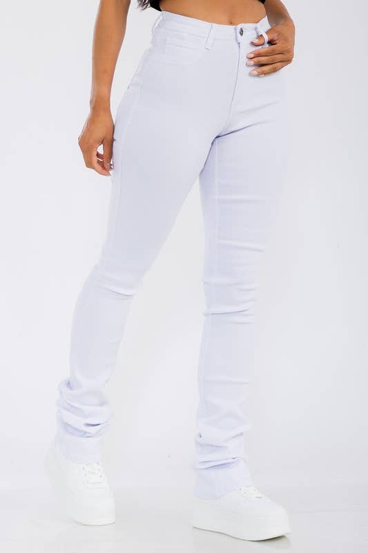 JBLA FASHION - Wholesale Pants - Women's - 2404-High Waisted Super Stretch Stacked Pants4