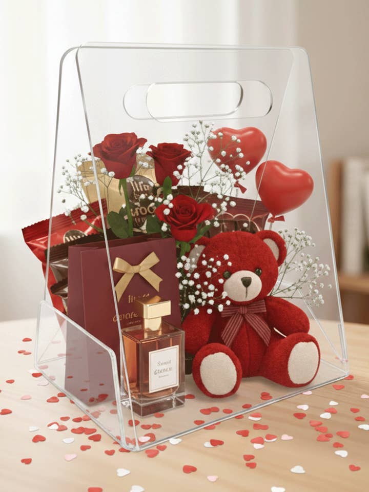 Clear Flower Bags | Acrylic for wholesale by Laser Art