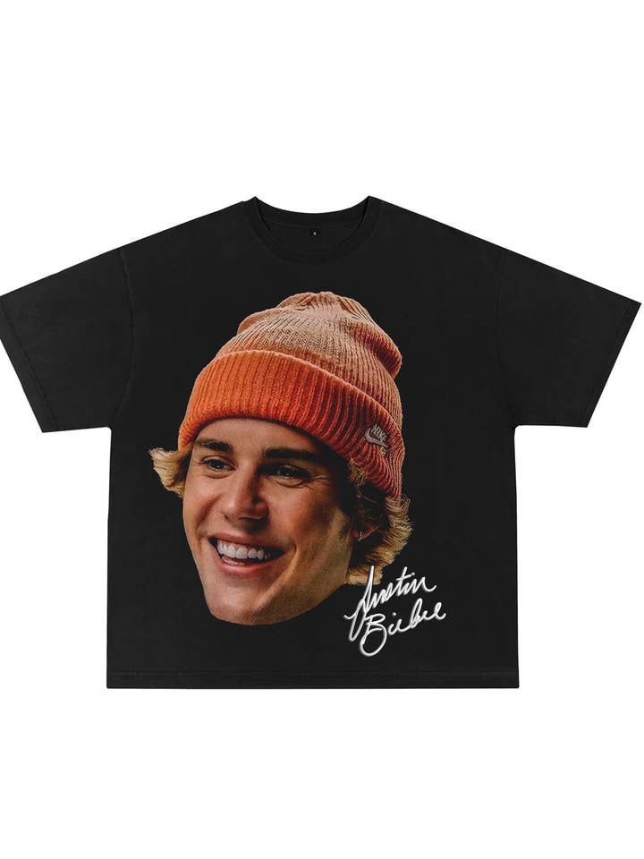 TheKingShirt - Wholesale T-Shirt (Graphic) - Unisex - Justin Bieber T-Shirt - Custom Design Graphic Tee