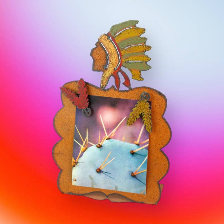 Indian Picture Frame southwestern, western, Native American for wholesale by Whimsies