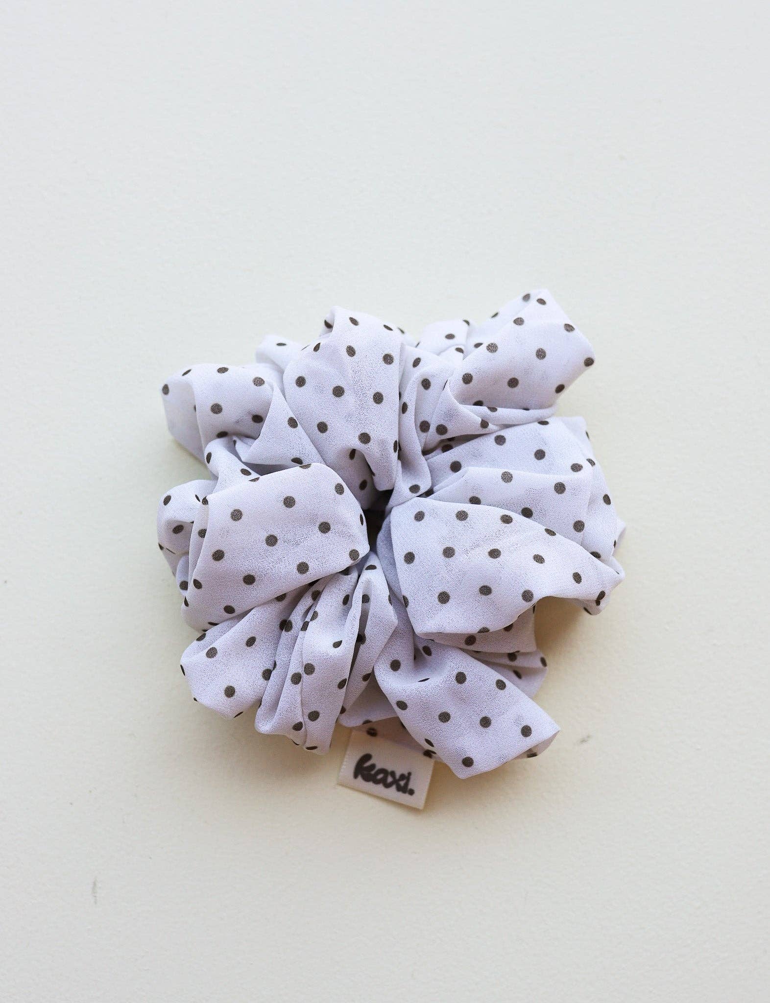 KAXI - Wholesale Scrunchie - Women's - POLKA DOT OVERSIZED SCRUNCHIE5
