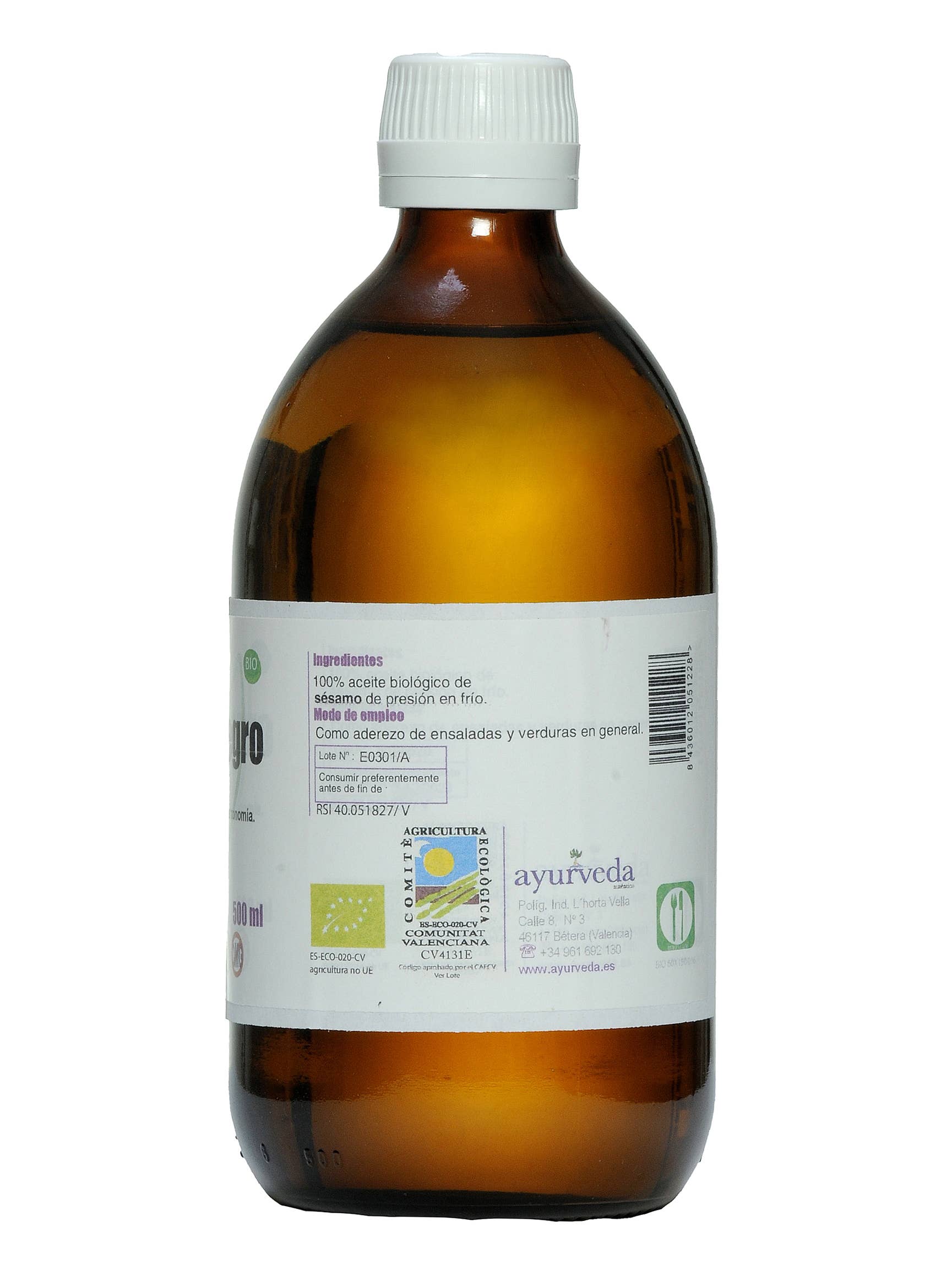 Ayurveda Auténtico - Wholesale Cooking Oil - *Sesame Oil3
