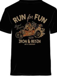 Run for Fun Pocket Tee for wholesale by Iron & Resin