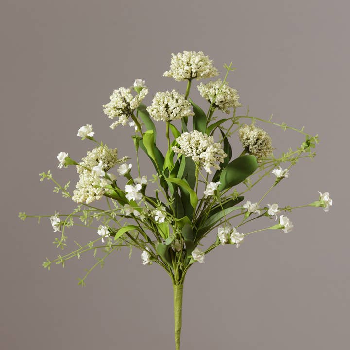 Audrey's Home & Gift - Wholesale Artificial Flowers - Bouquet - Cream Asstd Flowers (Pk/02)