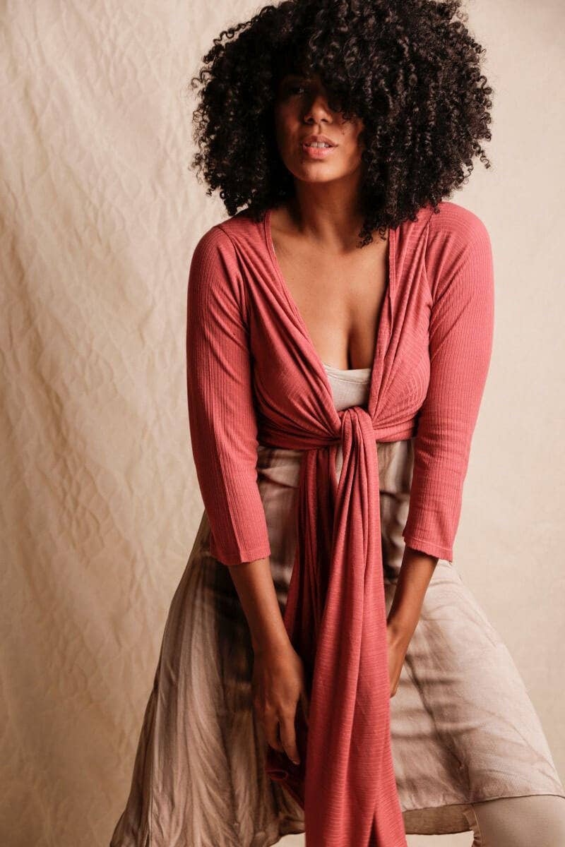 SENSIFY by Laila Sørensen - Wholesale Cardigan - Women's - Astrid - Bamboo Bolero3