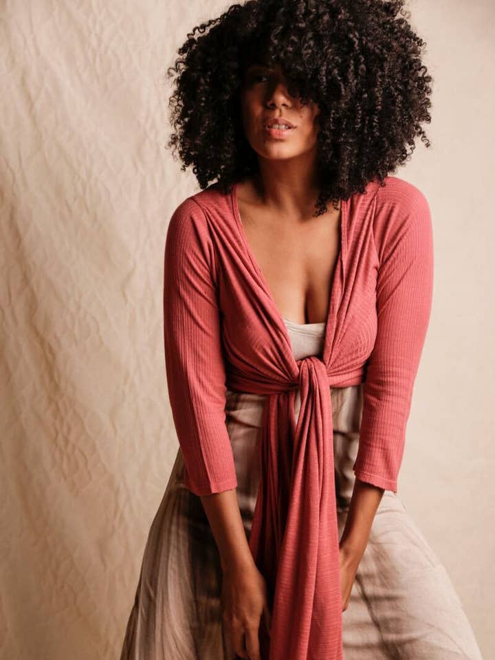 SENSIFY by Laila Sørensen - Wholesale Cardigan - Women's - Astrid - Bamboo Bolero3