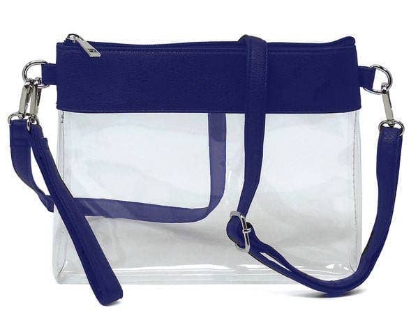 MiMi Wholesale - Vente Sac à bandoulière – femme - Sac à bandoulière/pochette transparent Game Day AD200T24