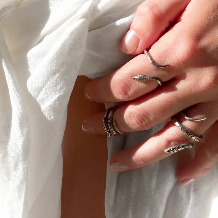 HELLES - Wholesale Cocktail/Statement Ring - SNAKE RING1