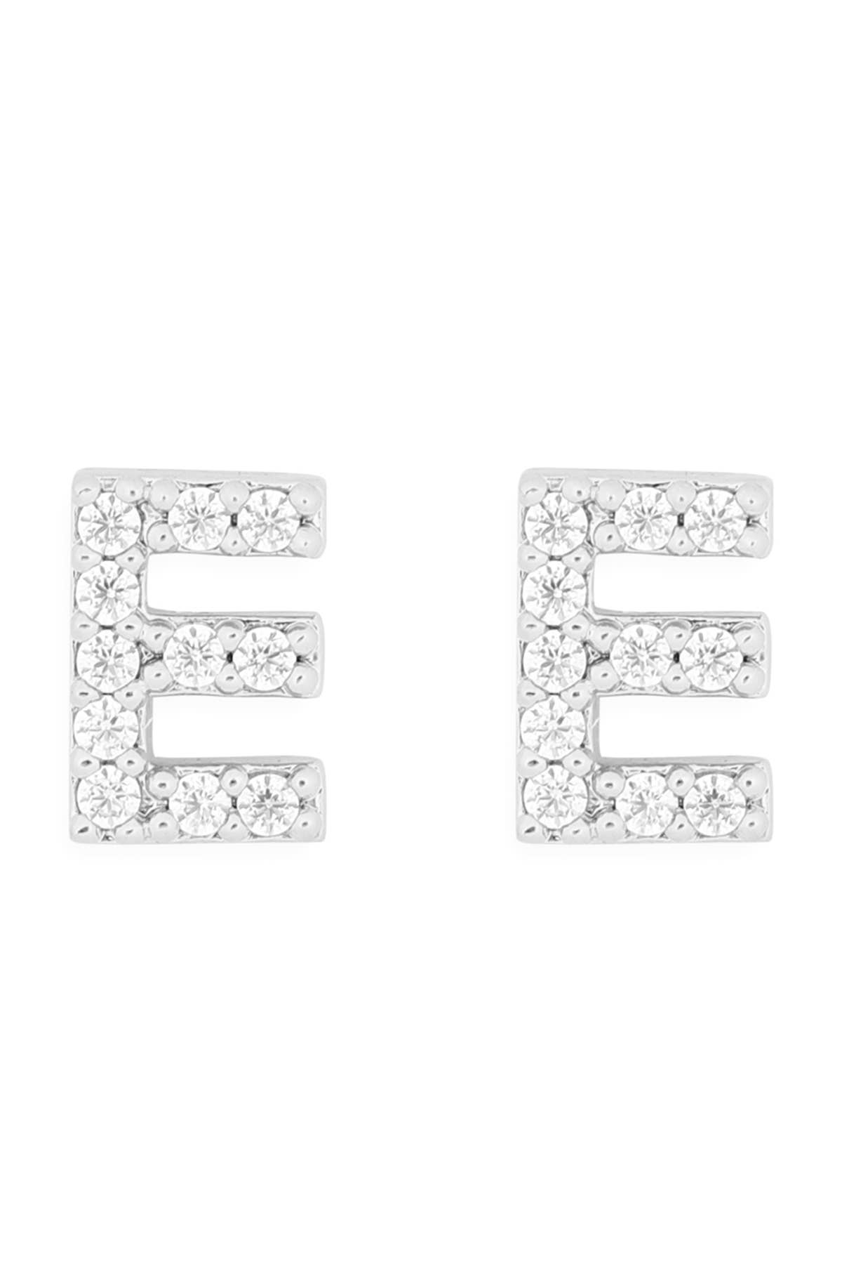 MYS Wholesale Inc - Wholesale Stud/Post Earrings - Cubic Zirconia Initial Earrings12