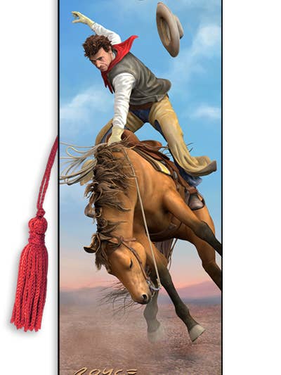 3D Royce bookmark - Wild Thing (Cowboy) for wholesale by Artgame Ltd.