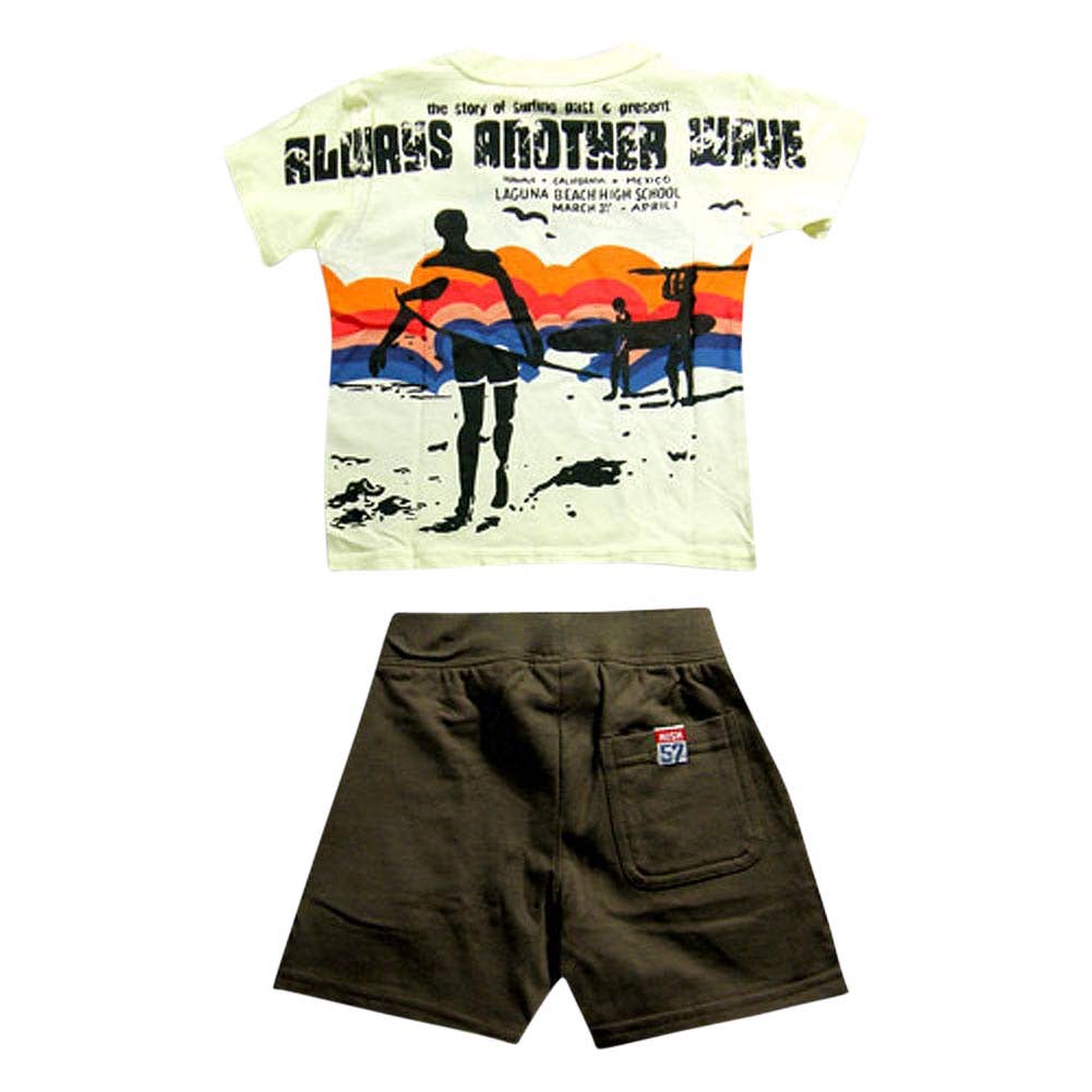 Eastern Off Price – Engroshandel Top- og shortssæt – til børn – Mish Mish småbørn & dreng bomuld kortærmet sæt25