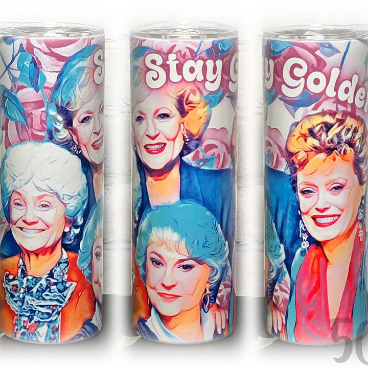Stay Golden Tumbler for wholesale by 5C's Wholesale