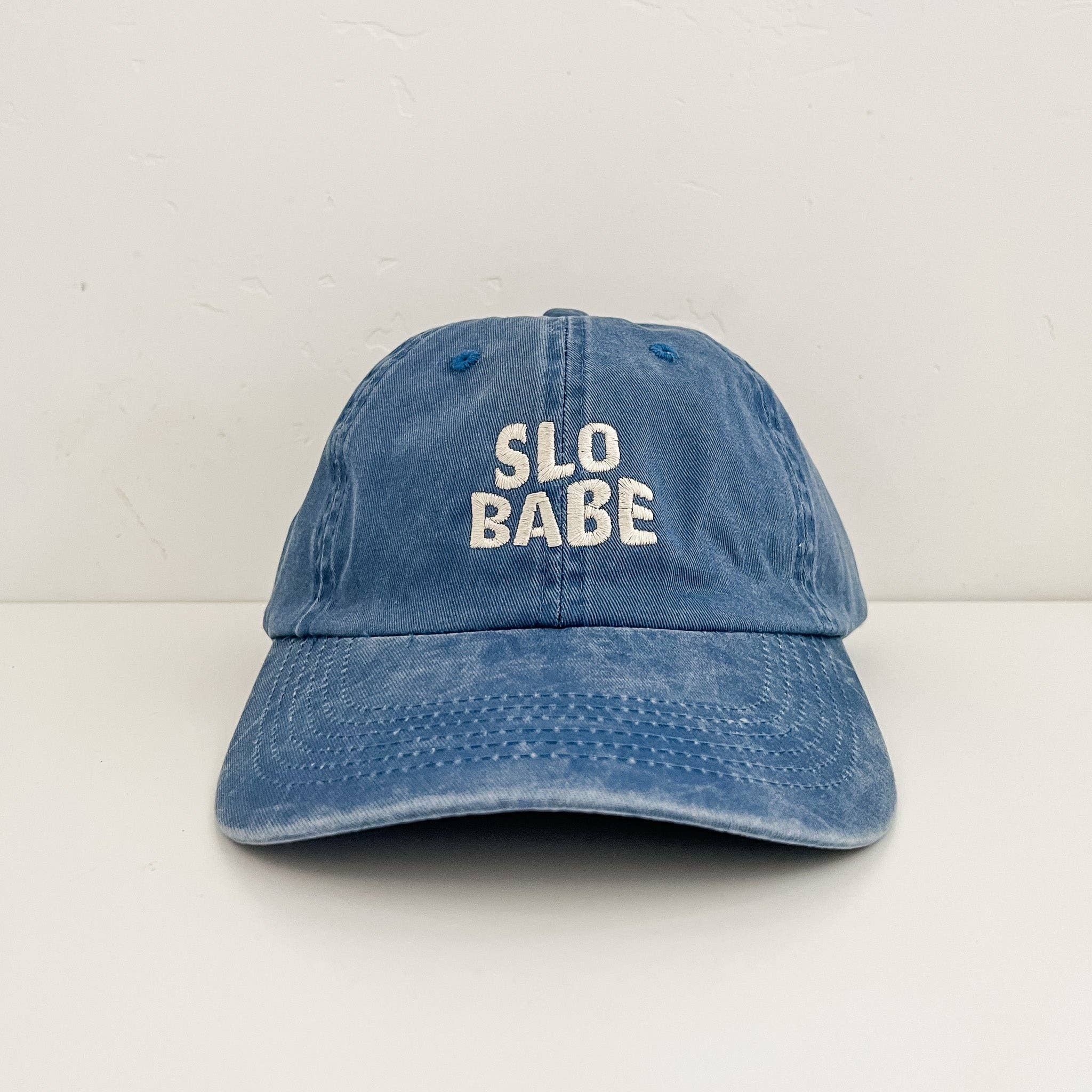 AnglinMade - Wholesale Baseball Cap - Women's - Slo Babe Hat - Denim1