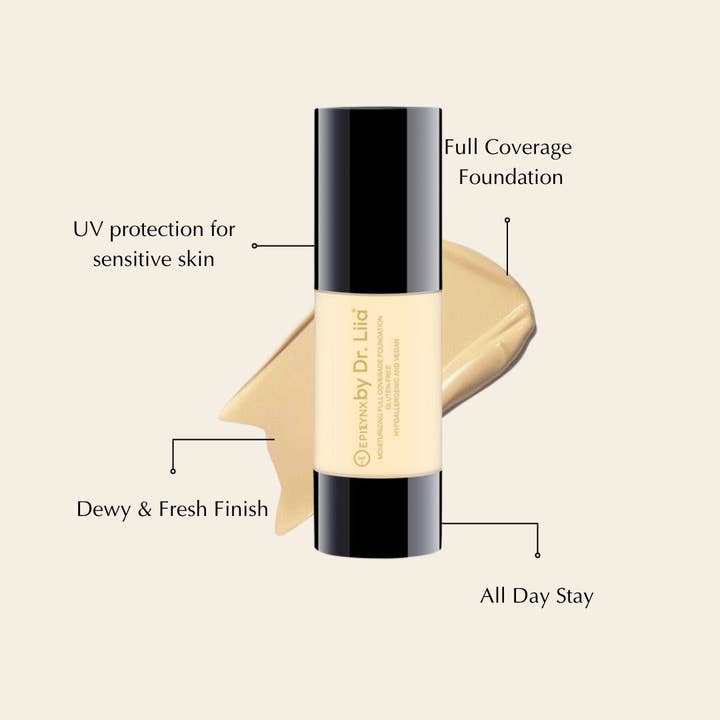 EpiLynx - Wholesale Foundation - Full Coverage Foundation with SPF 15 - For Flawless Skin34