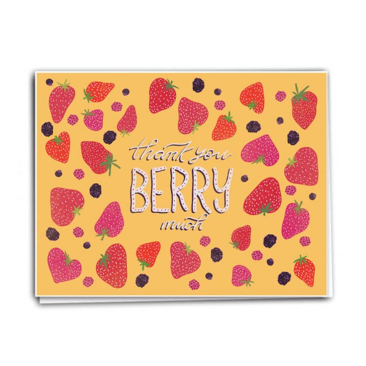Merci Berry Much pour la vente par Paper Protégé