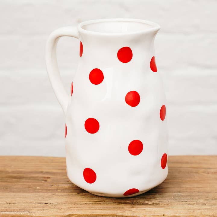 Jarro Grande - Mancha Vermelha por atacado de Noss and Co