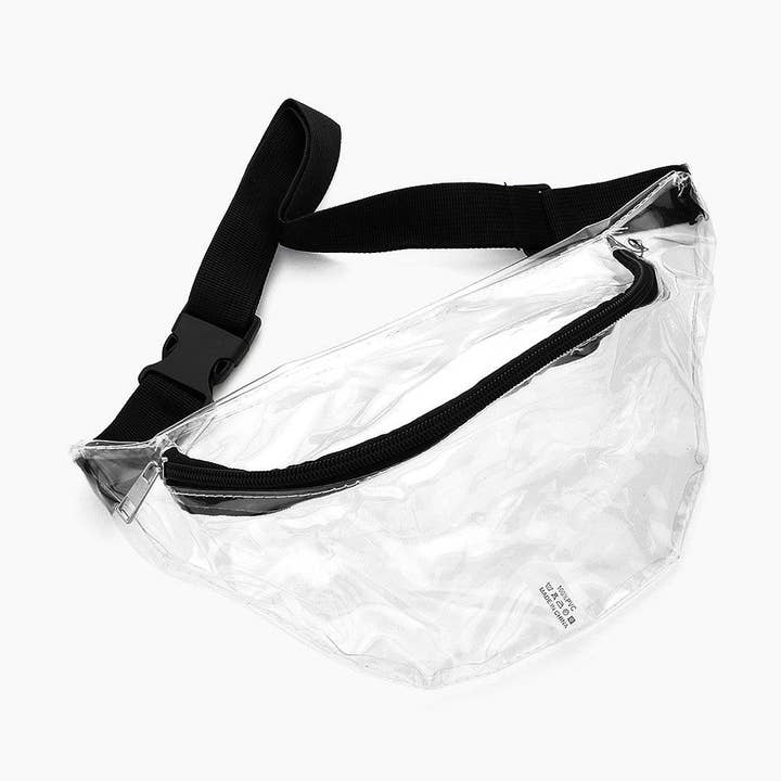 Transparent Clear Fanny Pack Belt Bag for wholesale by Diacly