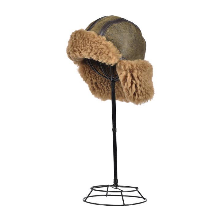 Owen Barry Ltd - Wholesale Trapper/Bomber Hat - Unisex - Sheepskin Trapper Hat | Aviator Flying Hat / Bomber Hat8