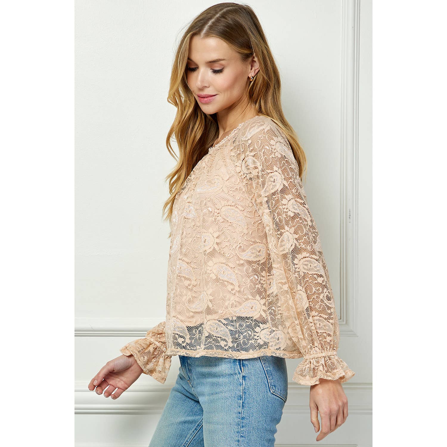 Winslow Collection – Blusa - Mulher por atacado – TOP DE RENDA VINTAGE GRACE COM FORRO DE CAMISOLA10