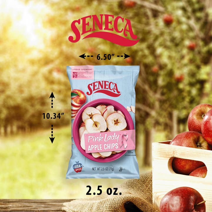 Seneca Snacks - Wholesale Chips - Seneca Pink Lady appelchips, 71 g (verpakking van 12)7