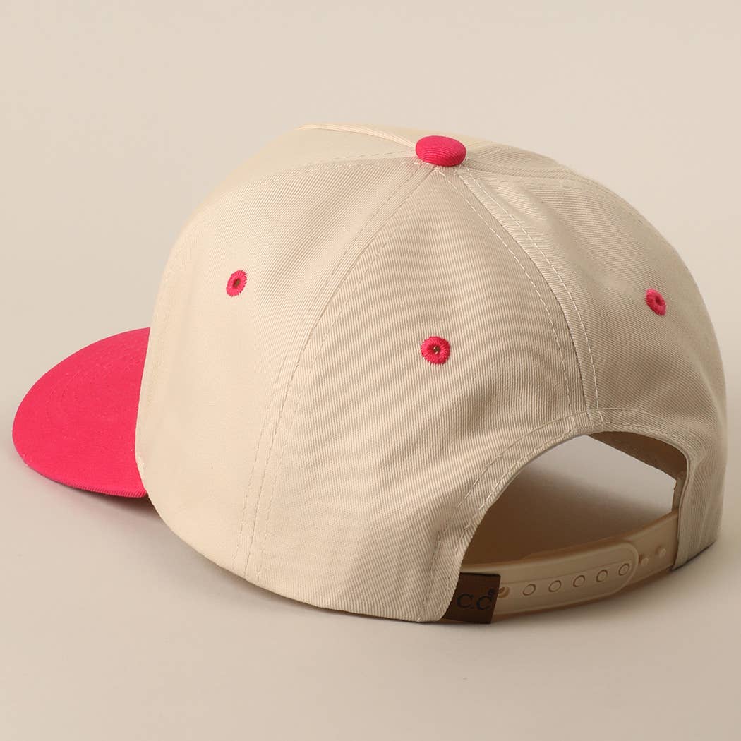 Fashion City - Wholesale Baseball Cap - Women's - GO ASK YOUR DAD Embroidery Two-Tone Trucker Hat12