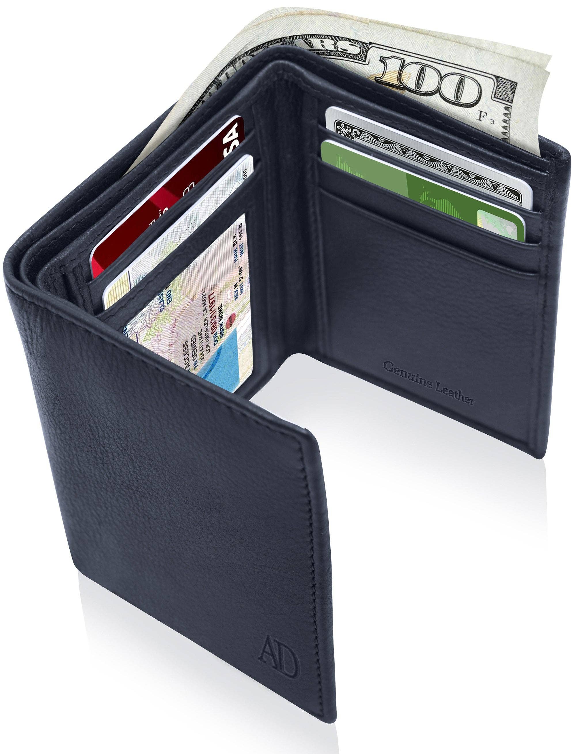 Access Denied Accessories - Wholesale Wallet - Men's - Trifold Wallets for Men Slim RFID Blocking Wallet Gifts Man37