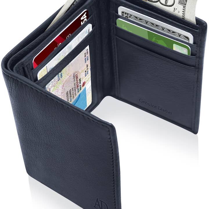 Access Denied Accessories - Wholesale Wallet - Men's - Trifold Wallets for Men Slim RFID Blocking Wallet Gifts Man37